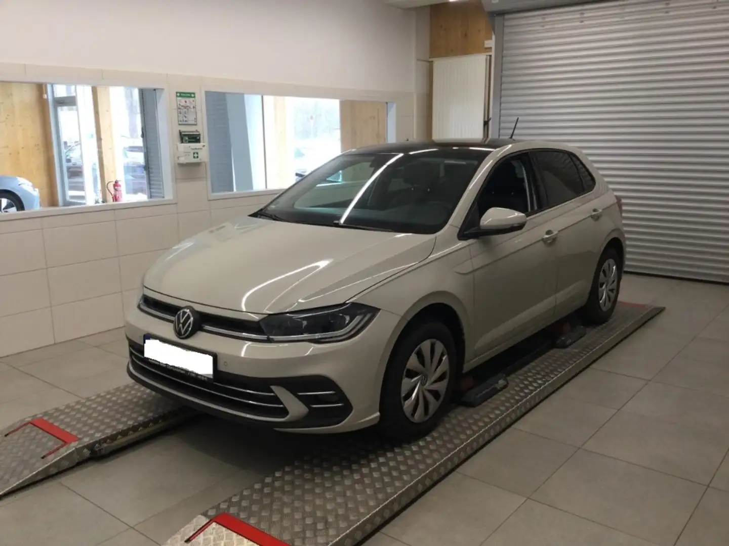 Volkswagen Polo 1.0 STYLE IQ.DRIVE PANNO SHZ R.CAM NAVI ACC El. Pa Grau - 1