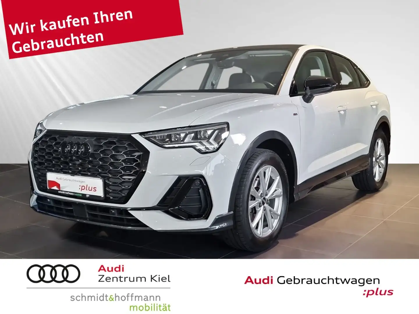 Audi Q3 Sportback 35 TFSI S-line Panorama LED Navi+ Klima Weiß - 1