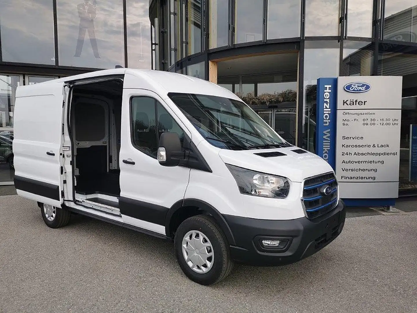 Ford Transit TRANSIT ELEKTRO-KASTENWAGEN HECKANTRIEB TREND L... Weiß - 2