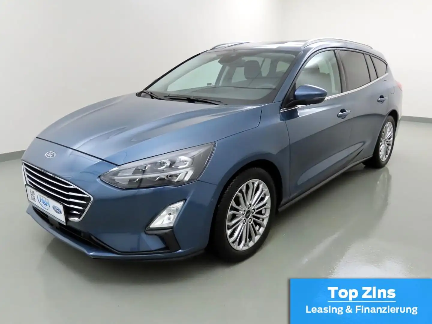 Ford Focus Turnier 1.0 EcoB Aut Titanium AHK+DashCam Blu/Azzurro - 2