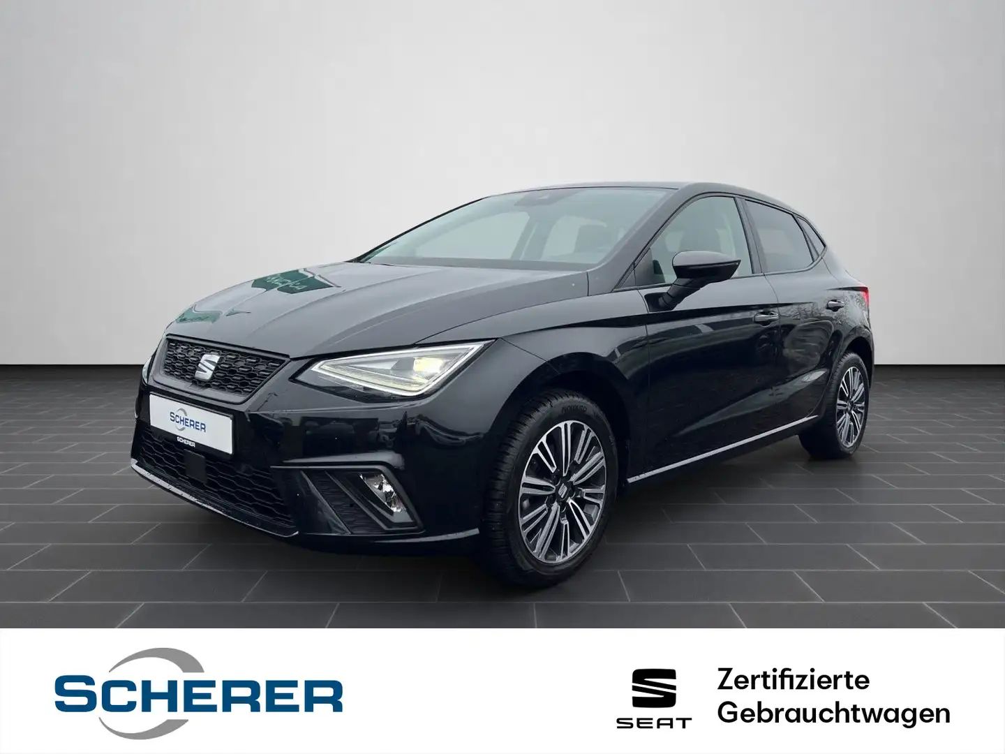 SEAT Ibiza Style Edition 1.0 TSI DSG CARPLAY SHZ KAM Schwarz - 1