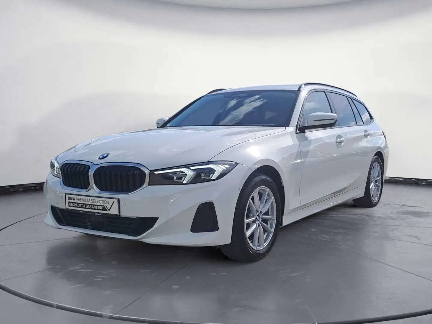 BMW 318 i Touring Auto Navi Aktive Geschw. Rückfahrka Weiß - 2