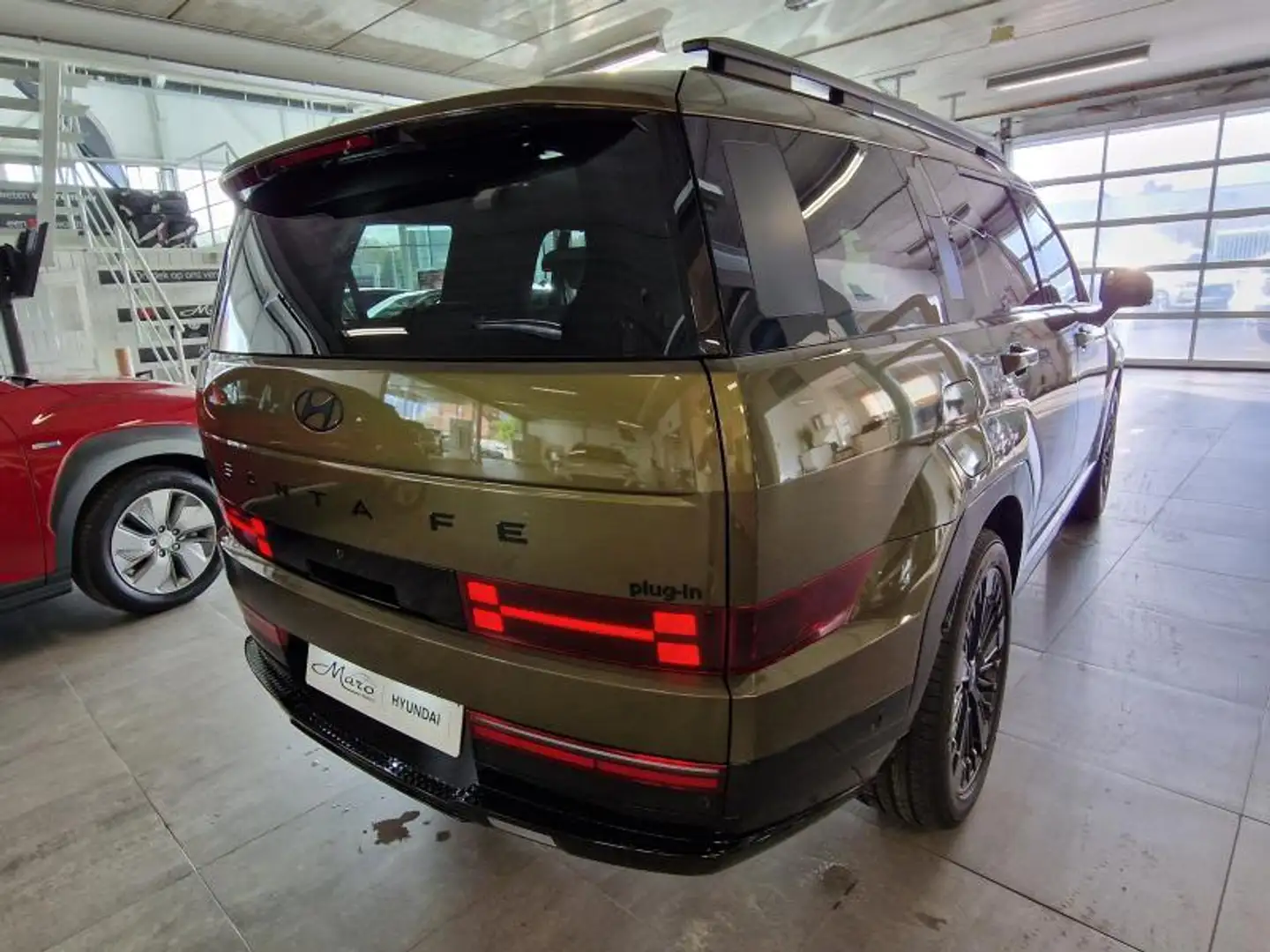 Hyundai SANTA FE 1.6T-GDi PLUG-IN HYBRIDE Calligraphy |FULL OPTION Groen - 2
