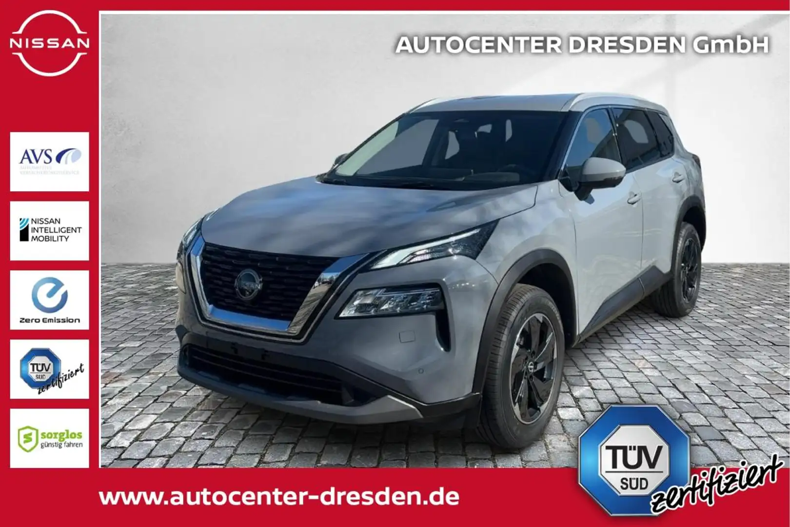 Nissan X-Trail N-CONNECTA 1.5 VC-T MHEV 4x2 #SOFORT VERFÜGBAR Grau - 1