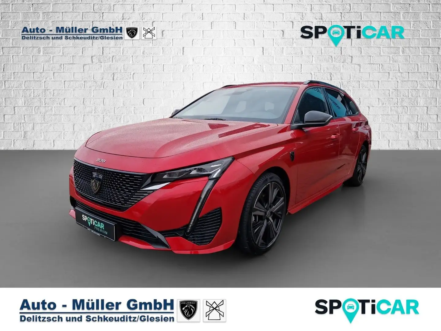 Peugeot 308 SW 130 PureTech EAT8 GT/Lenkradheizung Rot - 1