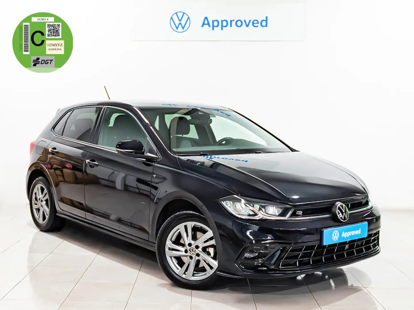 Volkswagen Polo 1.0 TSI R-Line DSG 81kW Negro - 1