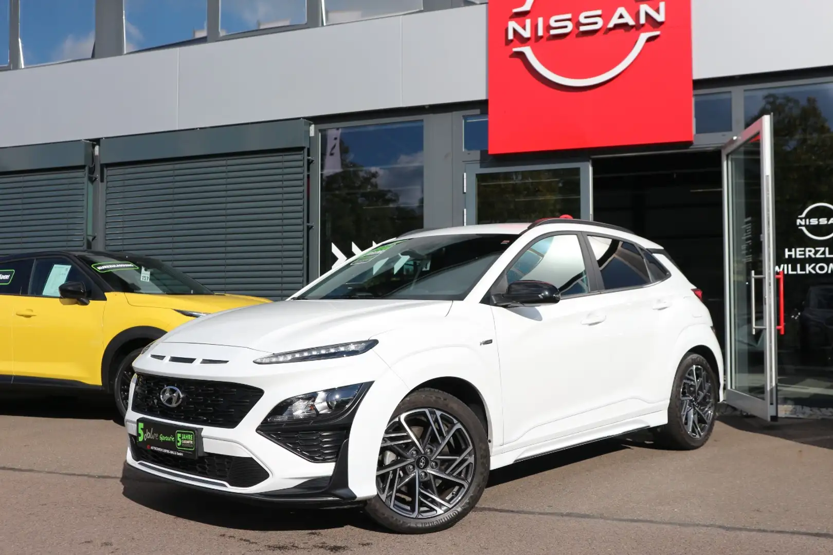 Hyundai KONA 1.0 T-GDI N Line Kamera Carplay Android AHK Blanc - 2