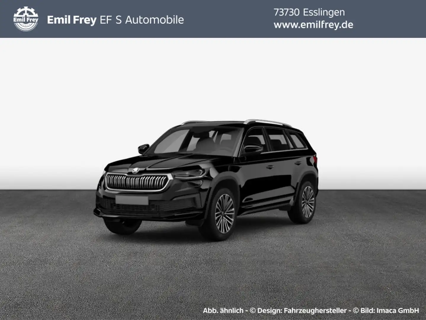 Skoda Kodiaq 2.0 TDI 4x4 DSG Tour Standheizung Schwarz - 1