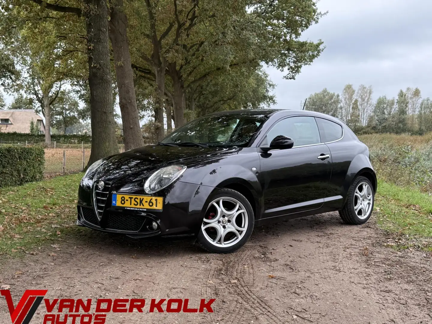 Alfa Romeo MiTo 0.9 TwinAir Distinctive Navi Cruise Climate Leder Zwart - 1
