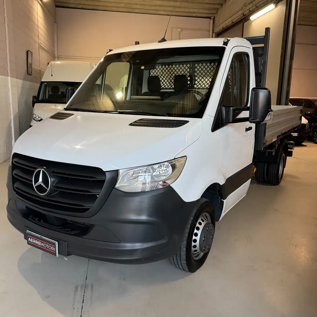 Mercedes-Benz Sprinter Sprinter 414 T 37/35 PRO Ribaltabile Trilaterale Bianco - 2