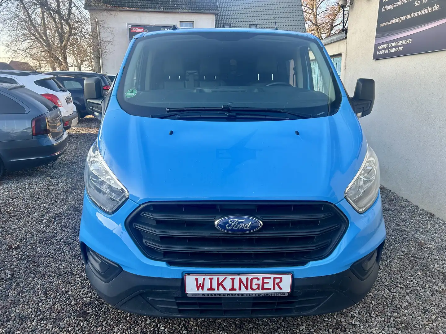 Ford Transit Custom 320 L2 Trend 2.0 TDCi EcoBlue * Klima * 6-Sitzer Blau - 2