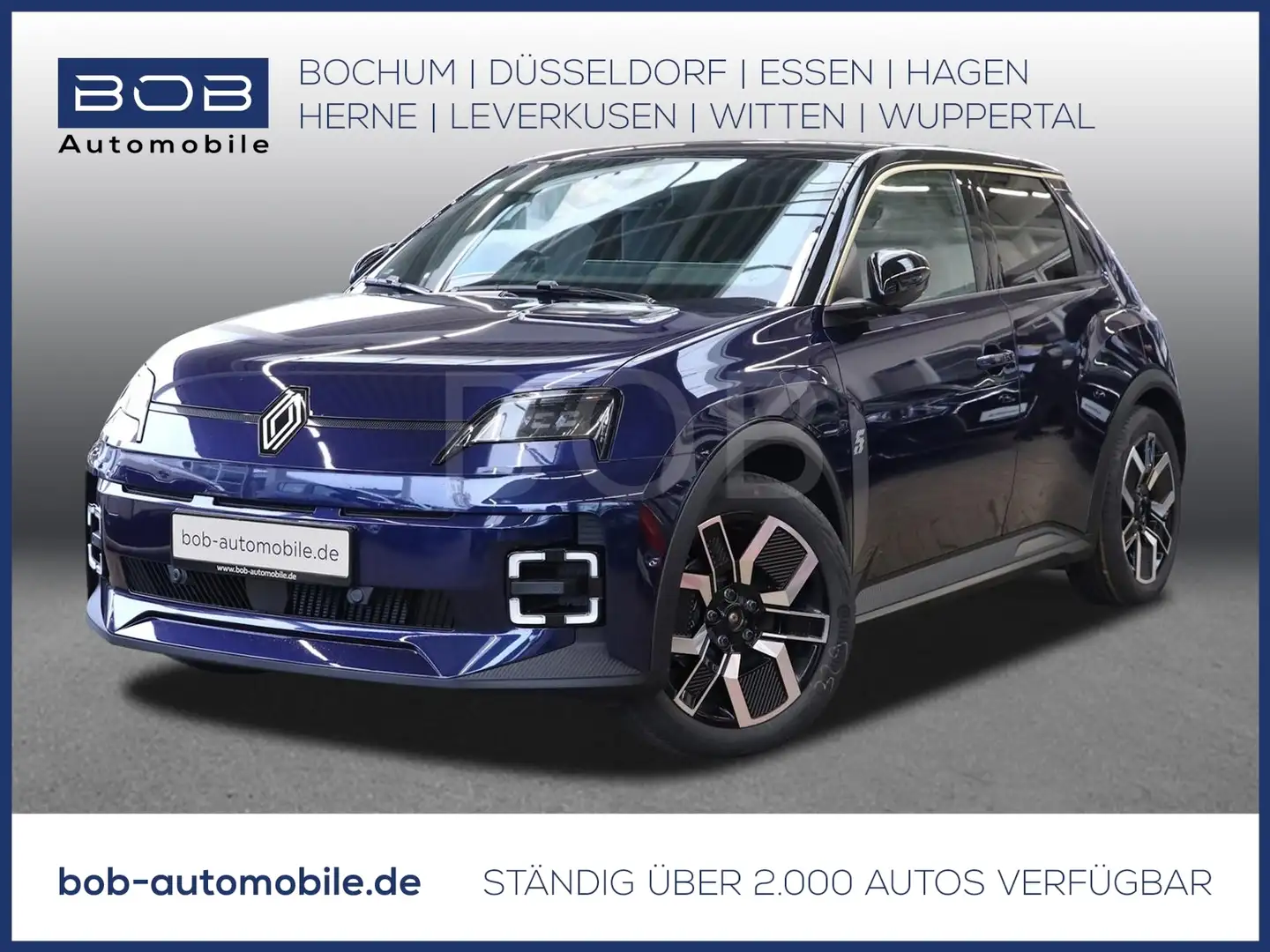 Renault R 5 E-Tech Techno 150 Comfort Range 8-fach bereift ADAP WinterP Bleu - 1