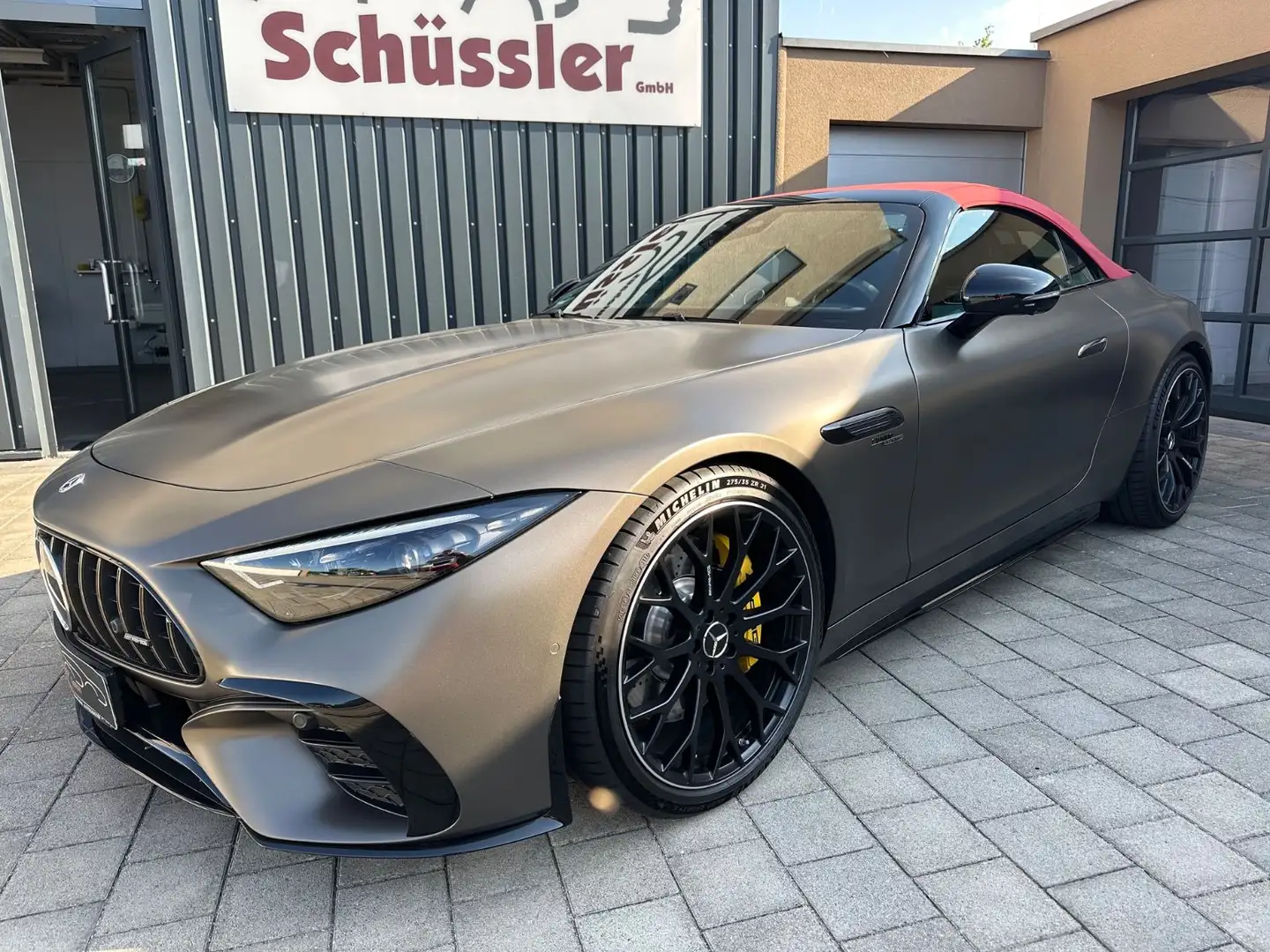 Mercedes-Benz SL 43 AMG * AMG Exclusiv / UPE 179000.- Euro * Gris - 1