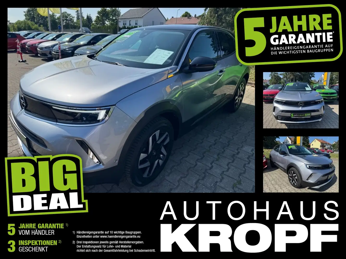 Opel Mokka 1.2 Turbo **LED ALU SHZ PDC CarPlay** Grau - 1
