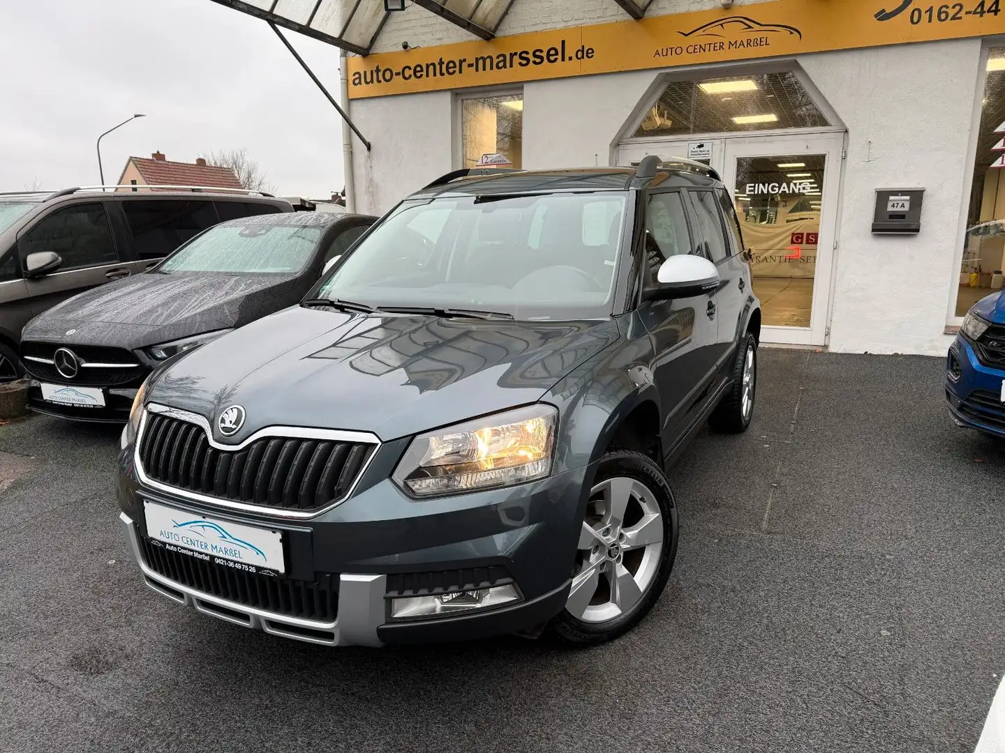Skoda Yeti ALLWETTER/KLIMAAUTOMATIK/BLUETOOTH/ 1.HAND Gri - 1
