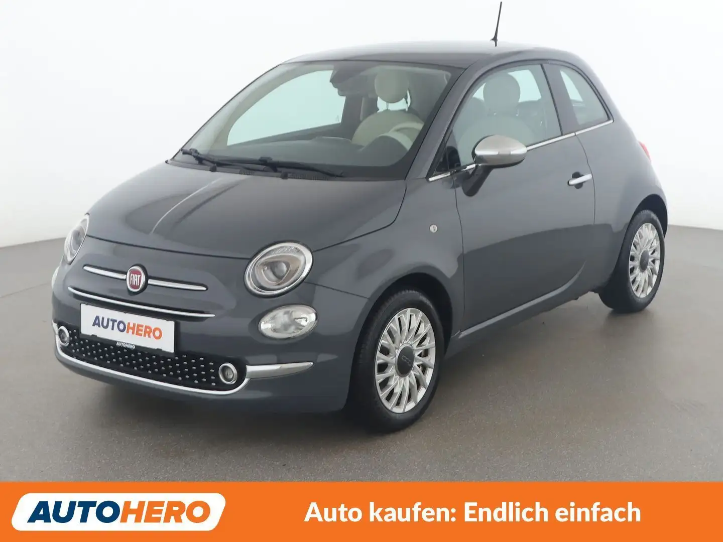 Fiat 500 1.2 Lounge Grau - 1