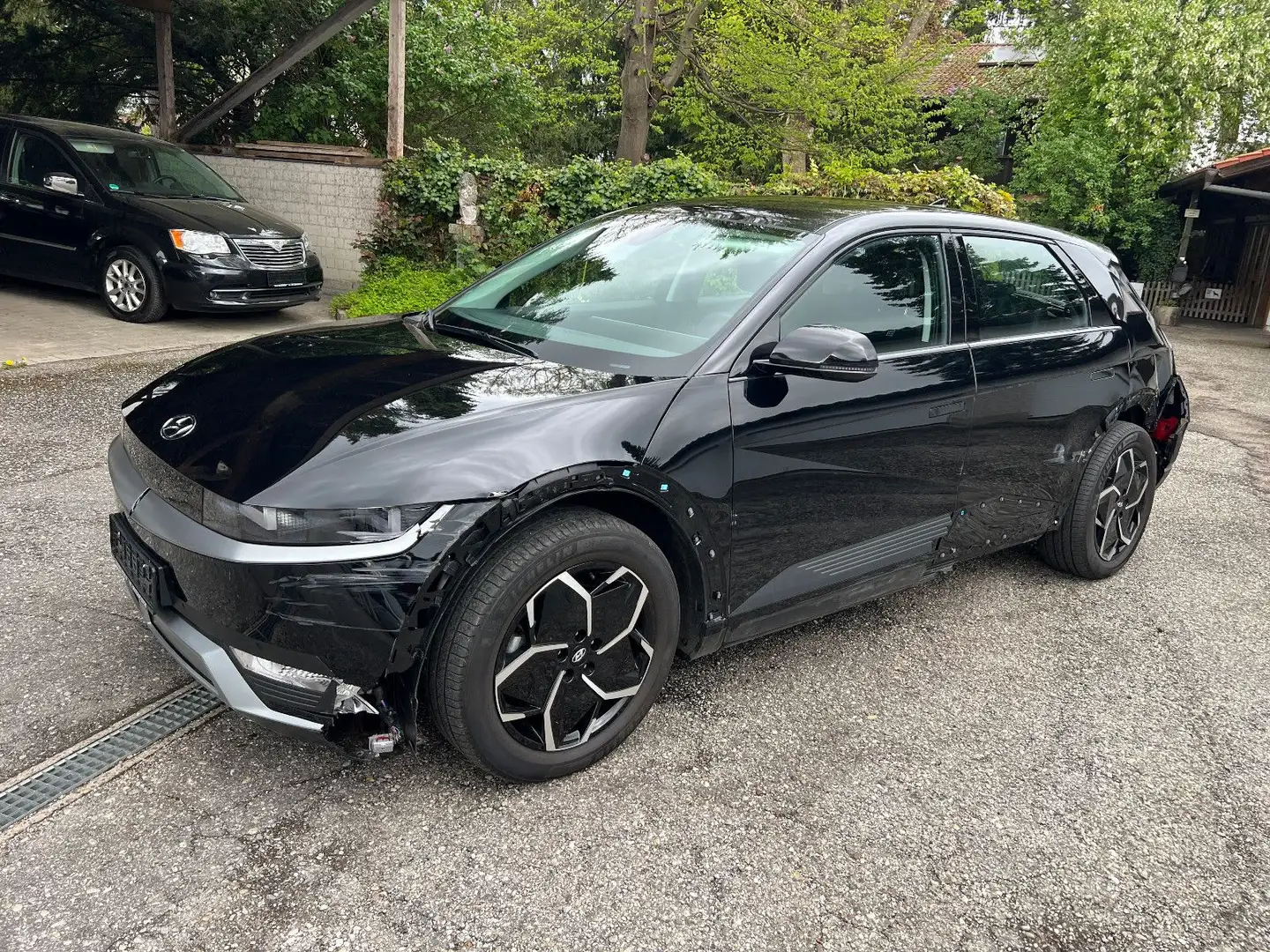 Hyundai IONIQ 5 Dynamiq li. beschädigt bed. fahrbereit Noir - 1