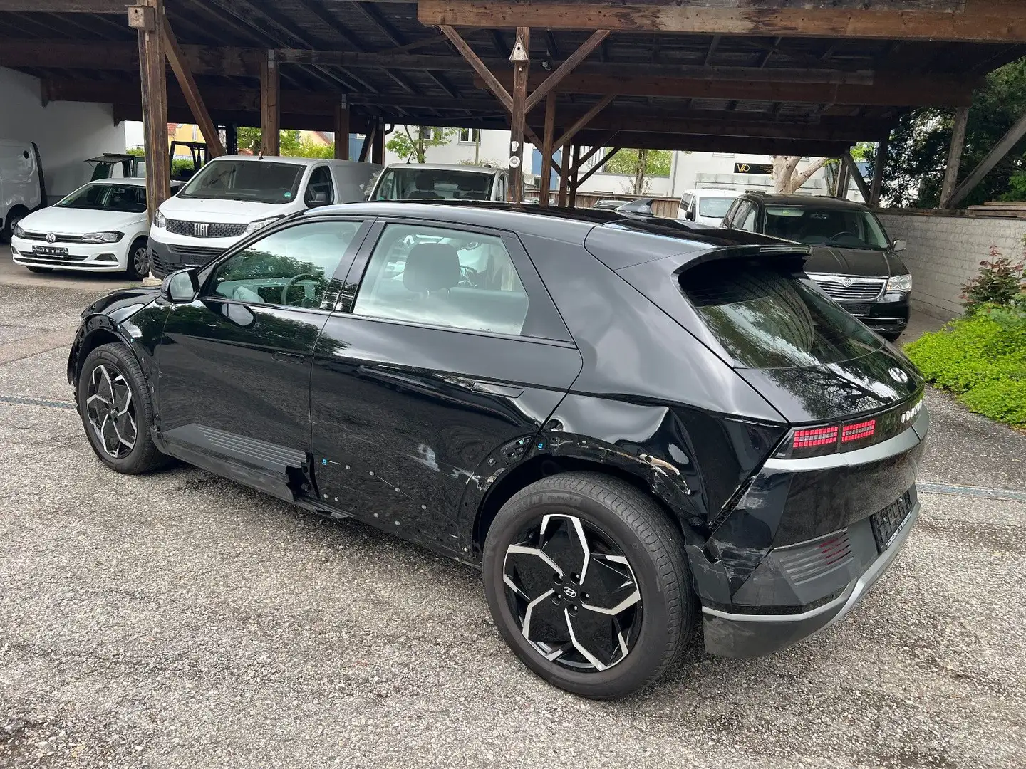 Hyundai IONIQ 5 Dynamiq li. beschädigt bed. fahrbereit Noir - 2