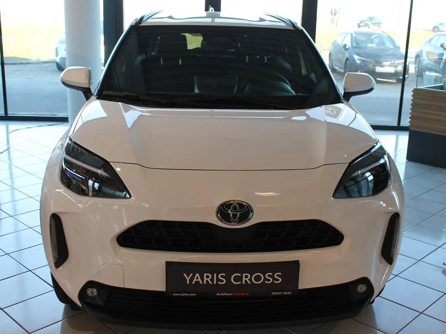 Toyota Yaris Cross 1,5 VVT-i Hybrid Active Drive Aut. Safety-Paket! Blanc - 2