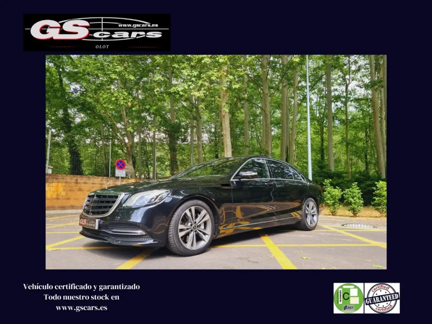 Mercedes-Benz S 400 400d 4Matic 9G-Tronic Schwarz - 1