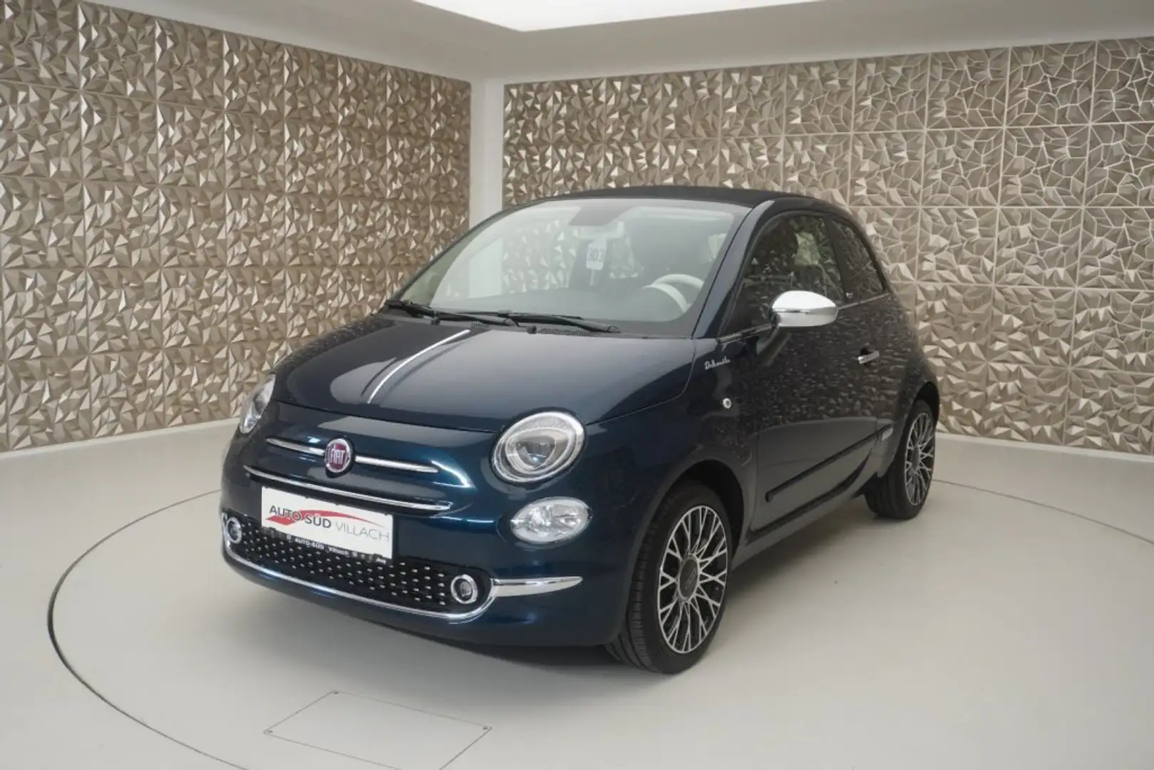 Fiat 500C abrio My22 Firefly Hybrid70 Dolcevita Blau - 2