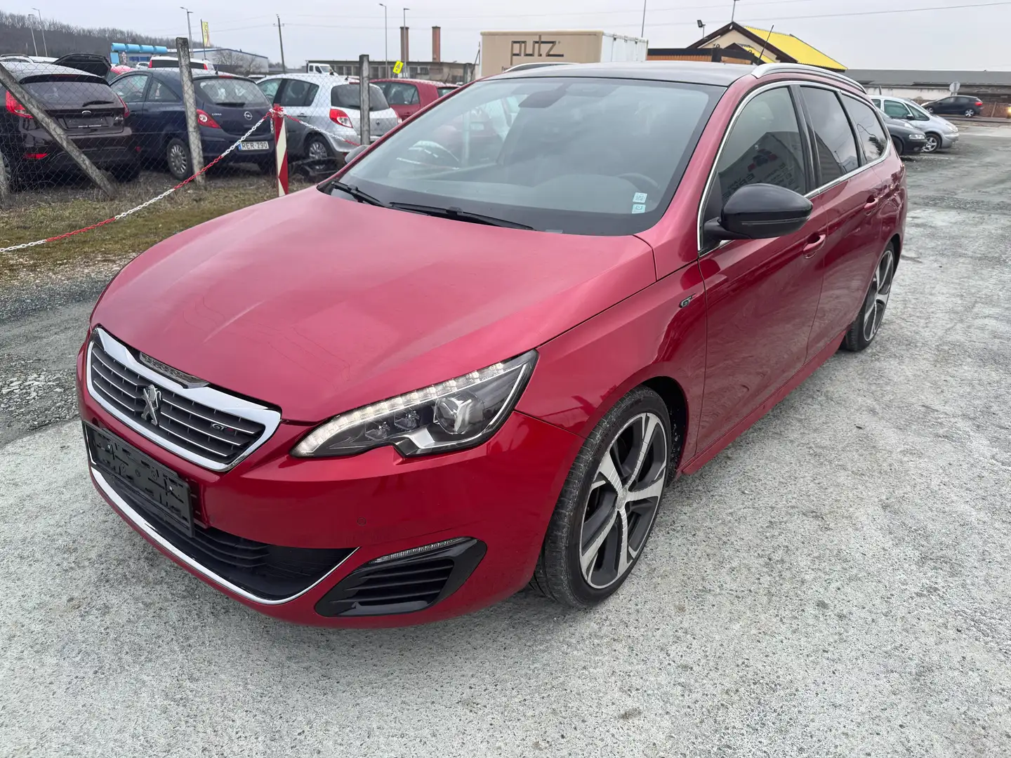 Peugeot 308 GT LED,LEDER,SHZ,NAVI,ALU, Rot - 1