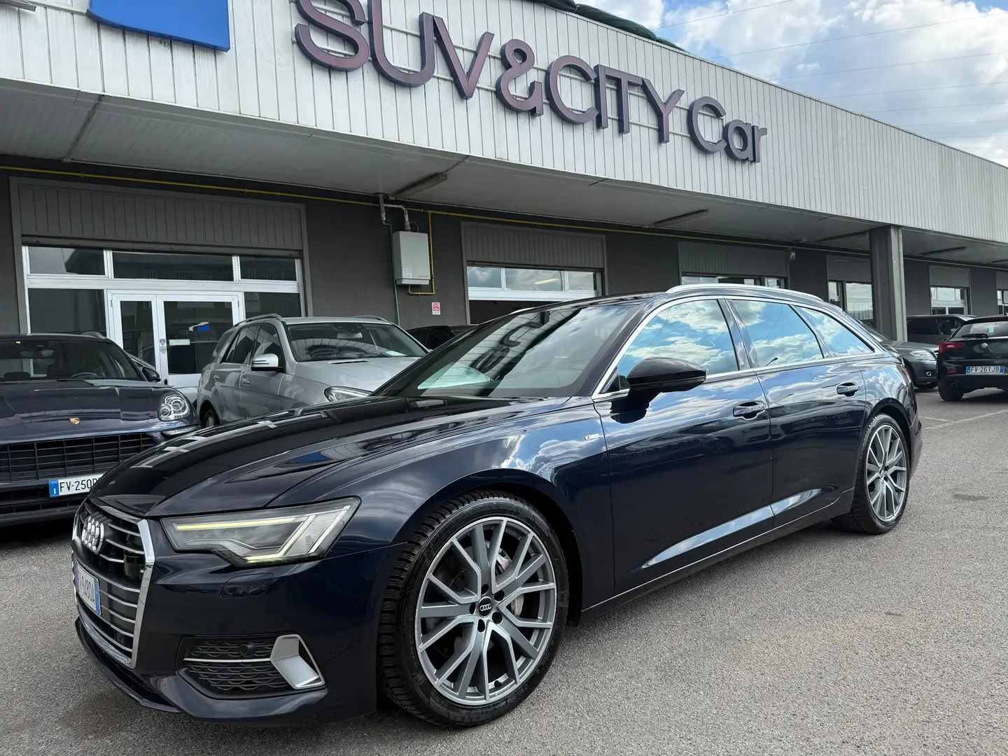 Audi A6 A6 Avant 50 3.0 tdi mhev SLINE  quattro  S LINE Blu/Azzurro - 1