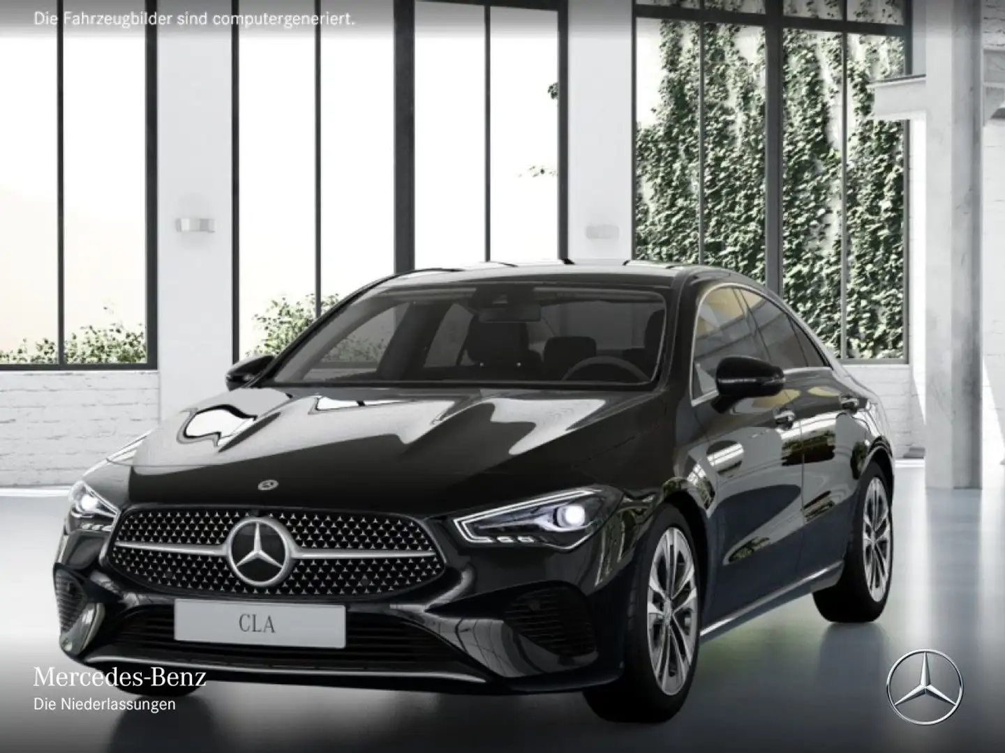 Mercedes-Benz CLA 180 d PROGRESSIVE+360°+LED+TOTW+KEYLESS+8G Zwart - 2