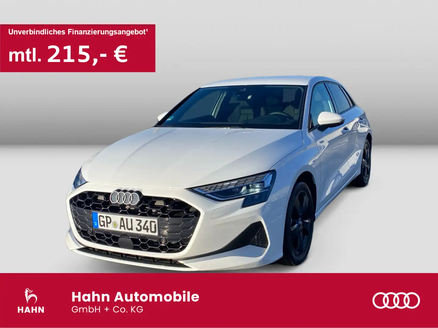 Audi A3 30 TFSI S-tronic advanced Sitzhzg Weiß - 1