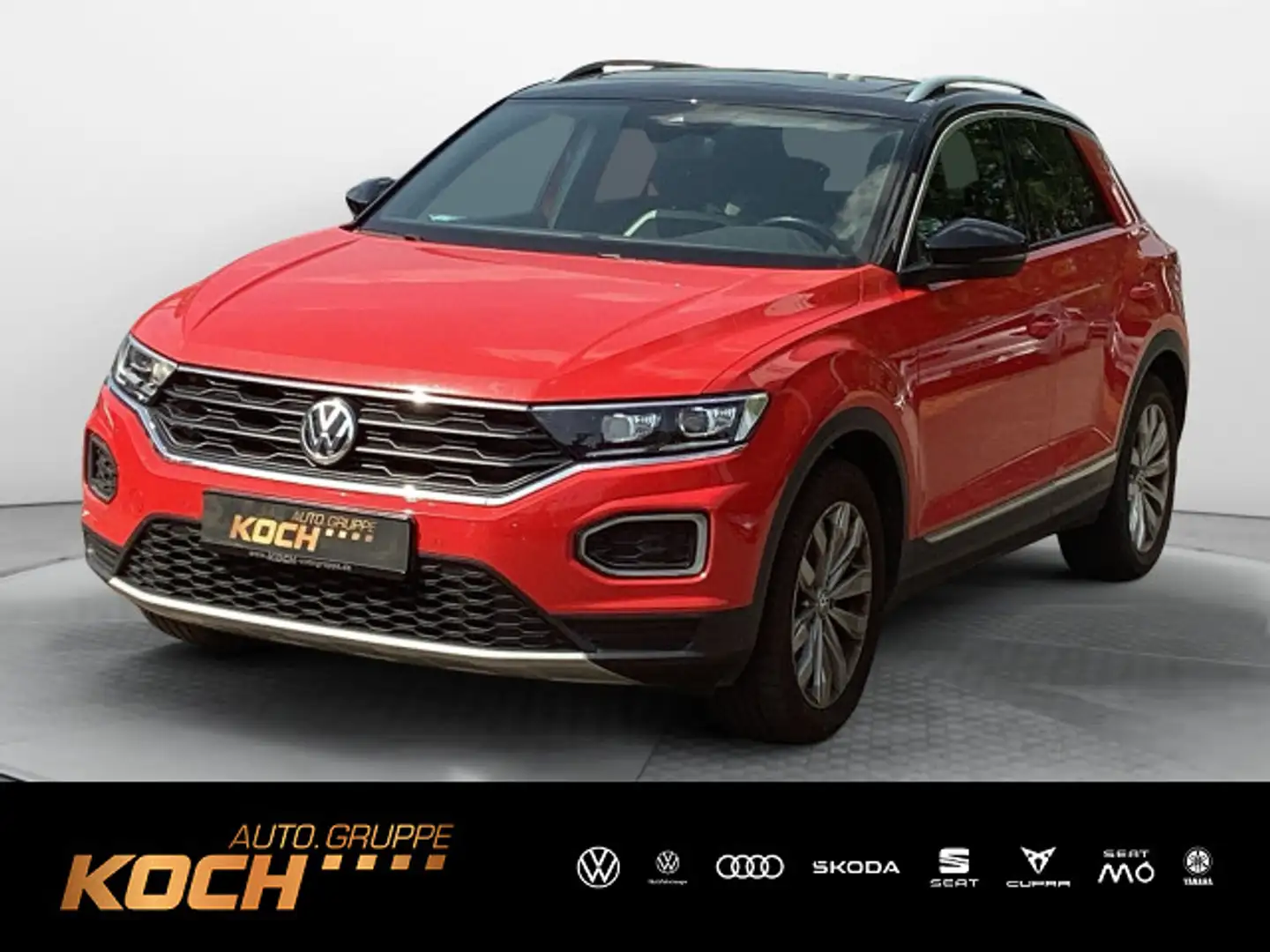 Volkswagen T-Roc 2.0TSI Sport DSG 4M LED ACC Pano Rouge - 1