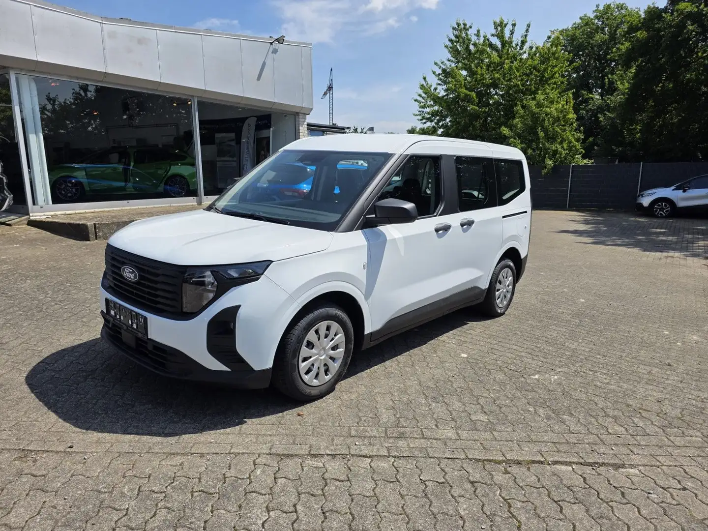 Ford Tourneo Courier Trend 1.0 Autom. 5 J. Garantie Wit - 1