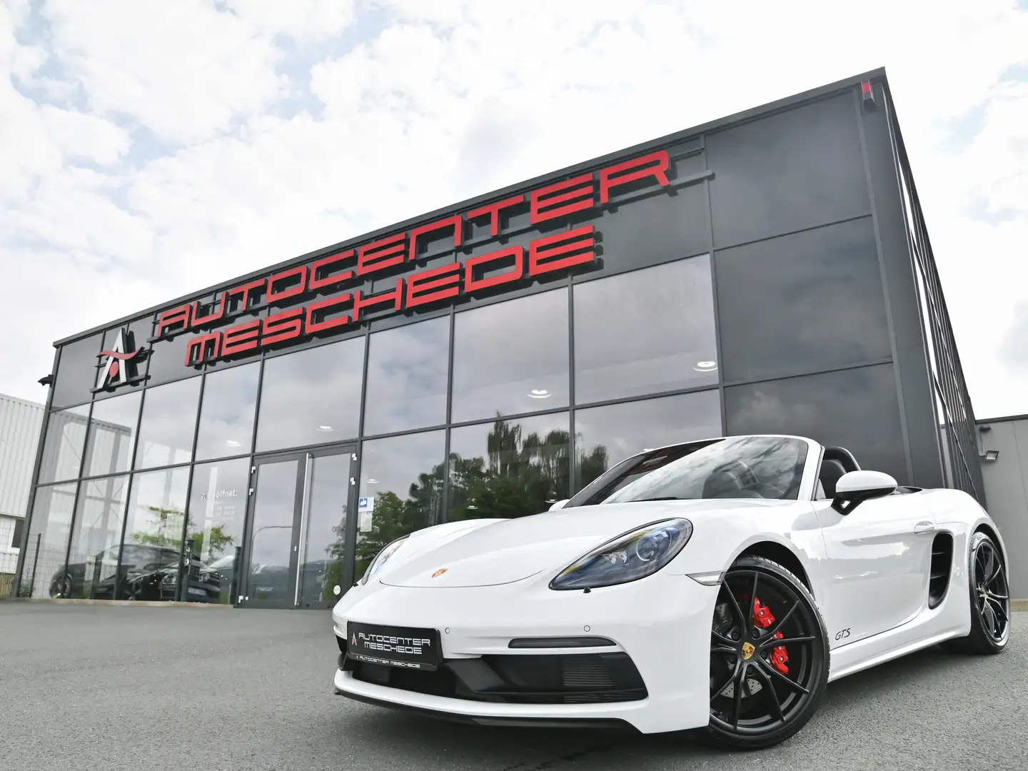 Porsche Boxster 718 GTS PDK Navi* Chrono* erst 13.990 km Weiß - 1