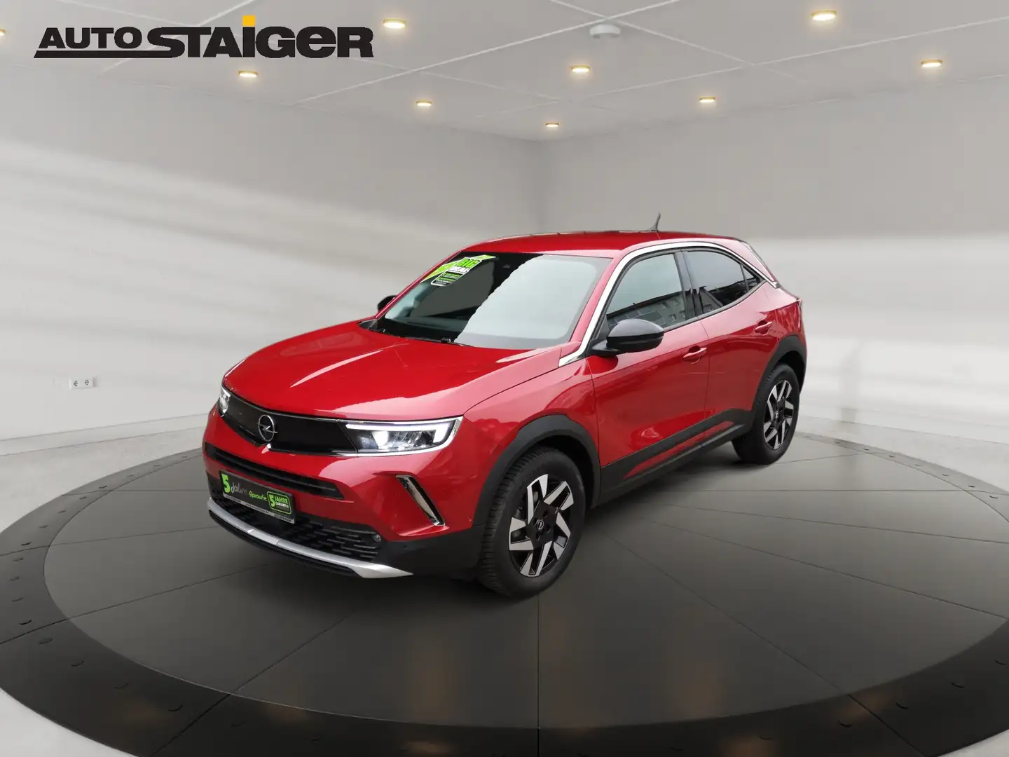Opel Mokka 1.2 Turbo Allwetter*Sitzheizg*Parksns*Navi Czerwony - 2