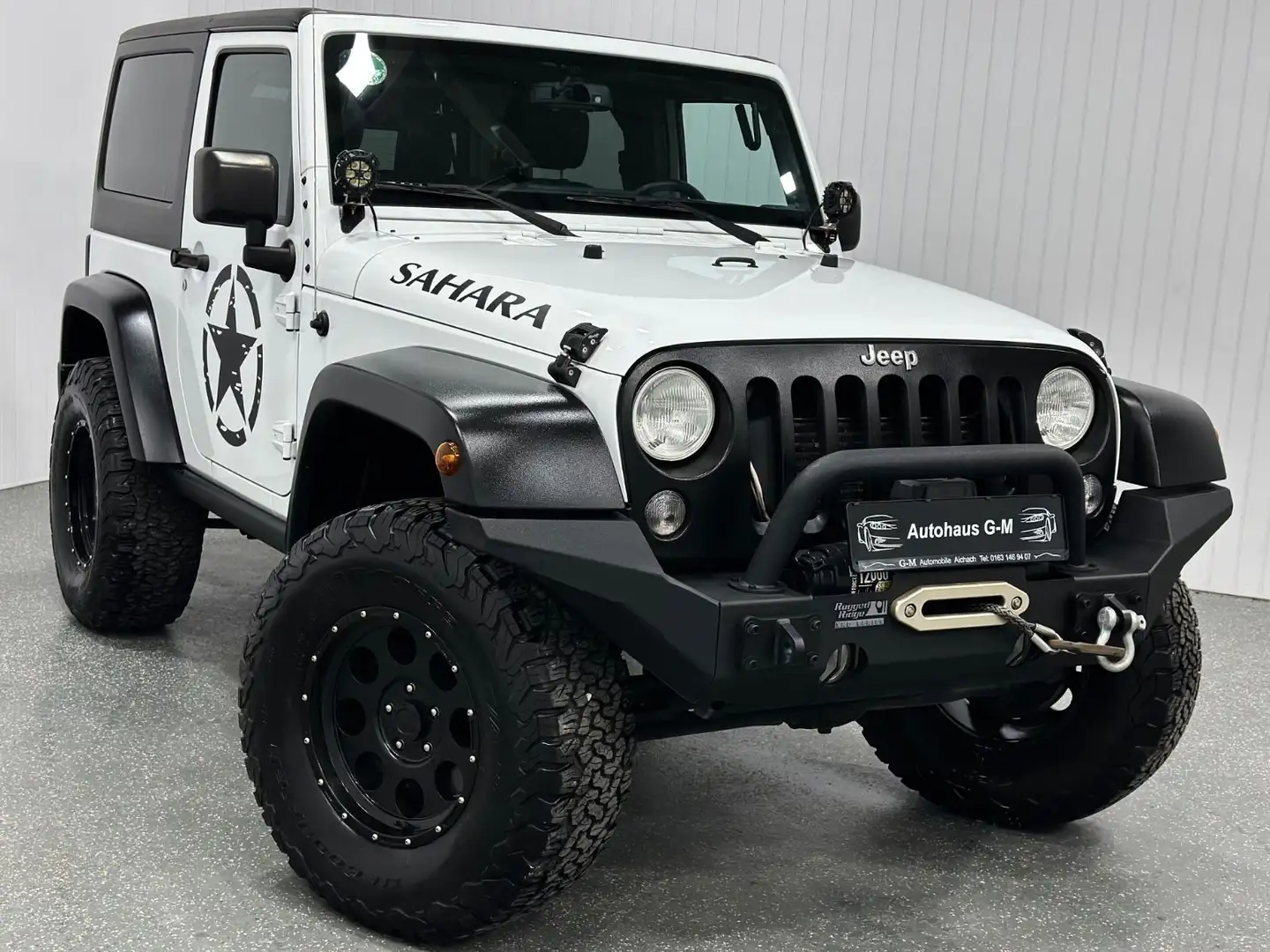 Jeep Wrangler Unlimited Sahara/OFF-ROAD PAKET/TOP-ZDT Blanc - 1