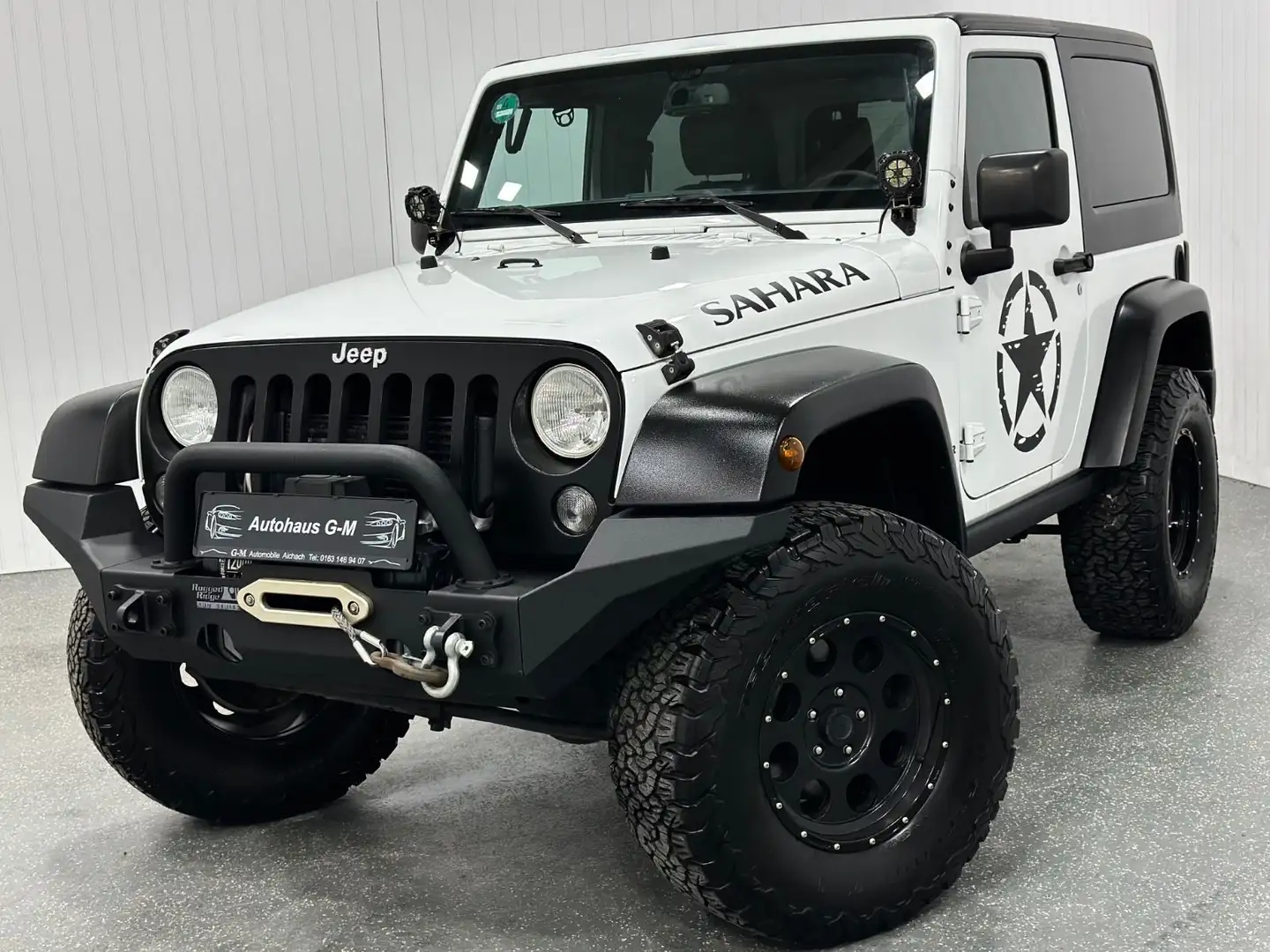 Jeep Wrangler Unlimited Sahara/OFF-ROAD PAKET/TOP-ZDT Blanc - 2