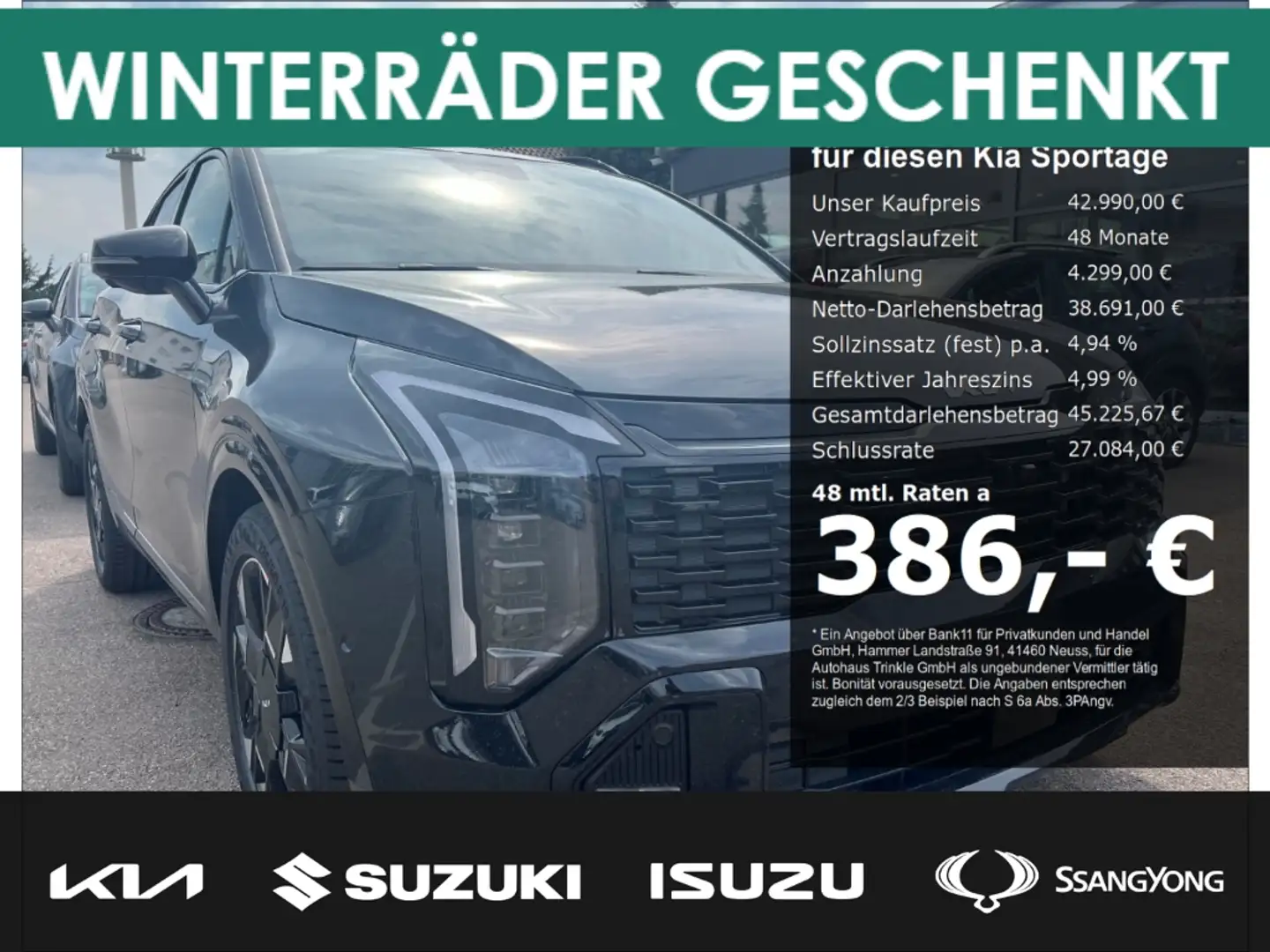 Kia Sportage MJ26NEU 180 PS DCT AWD GT-LINE DRIVE GD SOUND Pano Noir - 1