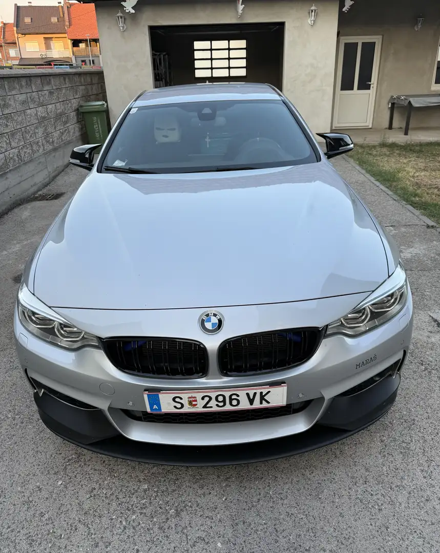 BMW 420 420d xDrive Gran Coupe F36 B47 Silber - 2