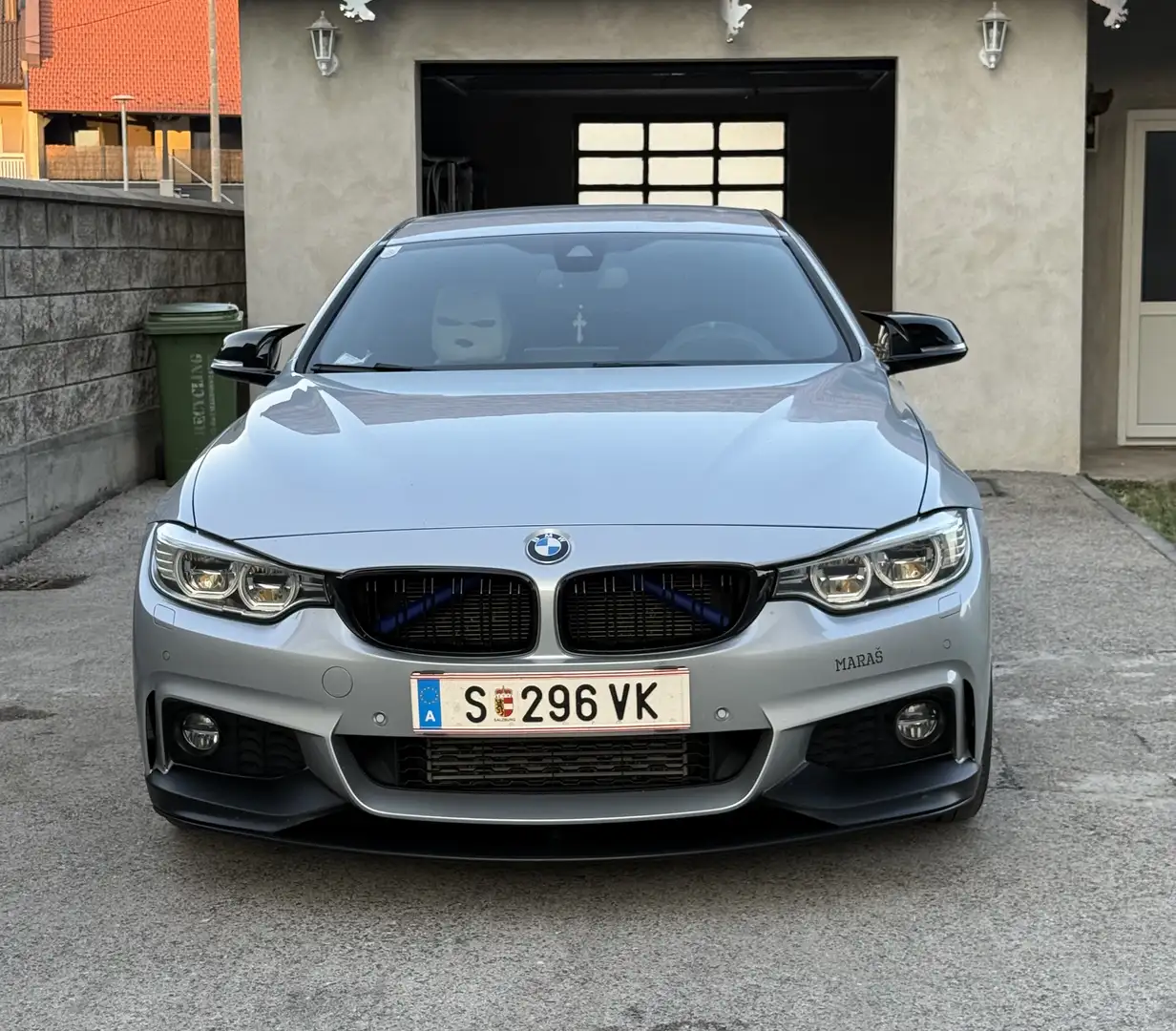 BMW 420 420d xDrive Gran Coupe F36 B47 Silber - 1