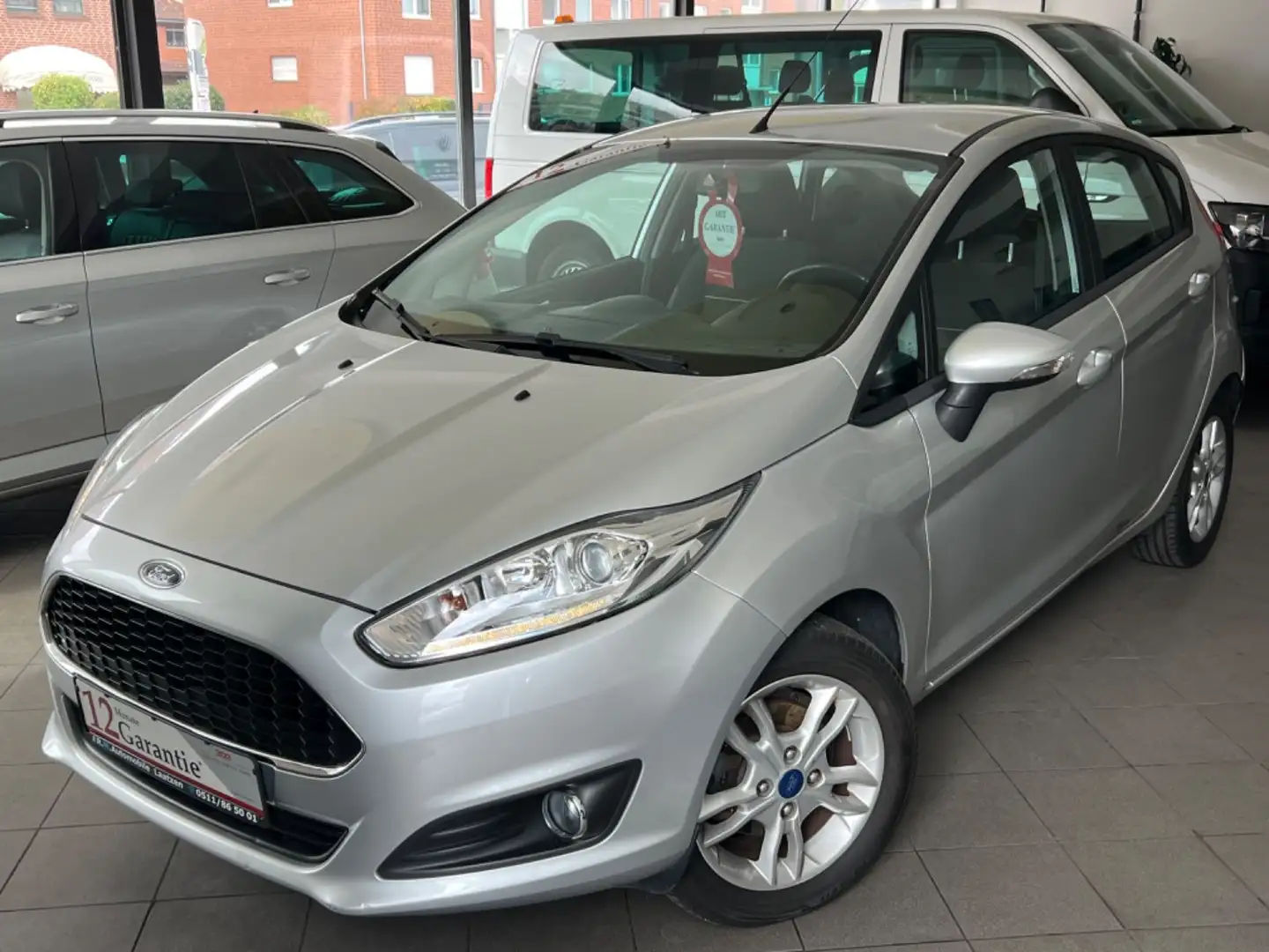Ford Fiesta Trend Bluetooth~Euro6~5.Türig~LED~ALU~USB Silber - 1