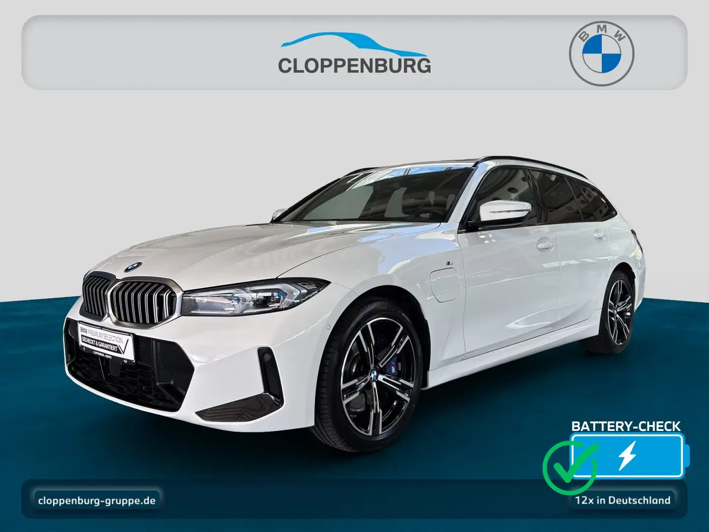 BMW 330 e Touring M Sportpaket Head-Up UPE: 80.010€ Blanc - 1