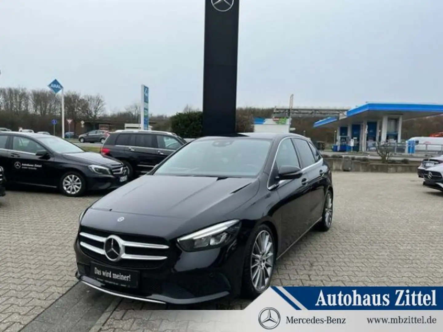 Mercedes-Benz B 200 B 200 d Progressive/Distronic/Autom./Klima/LED Schwarz - 1