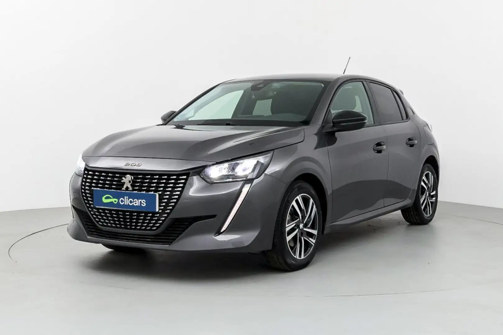 Peugeot 208 1.2 Puretech S&S Allure Pack EAT8 100 Gris - 1