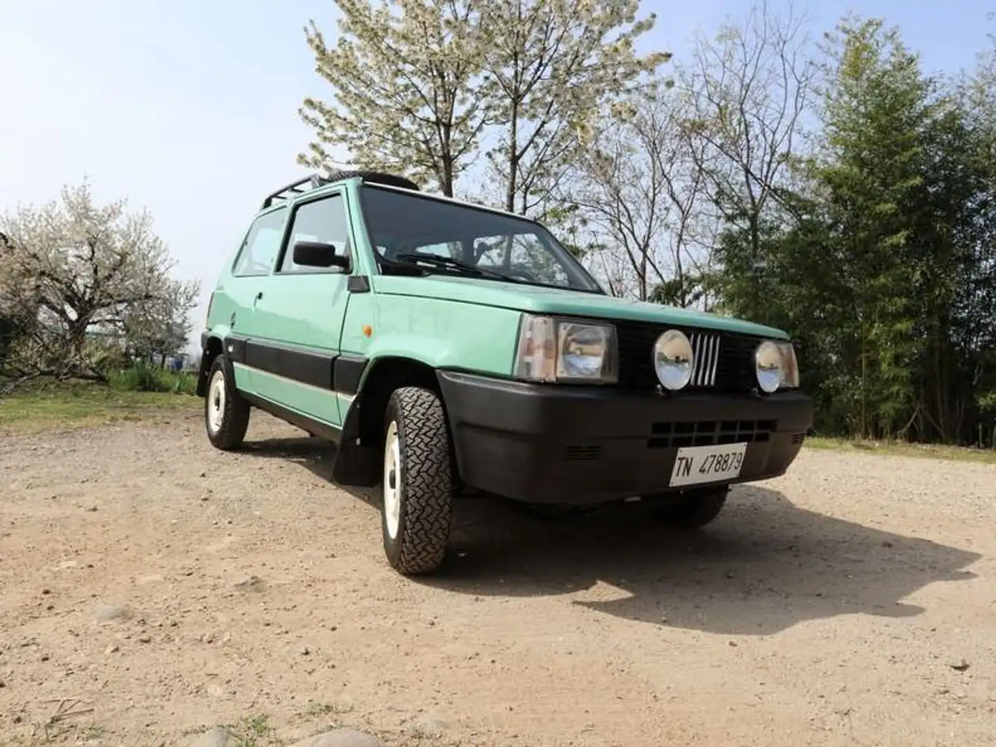 Fiat Panda RIPANDA 4x4 -RESTAURATA- Vert - 1