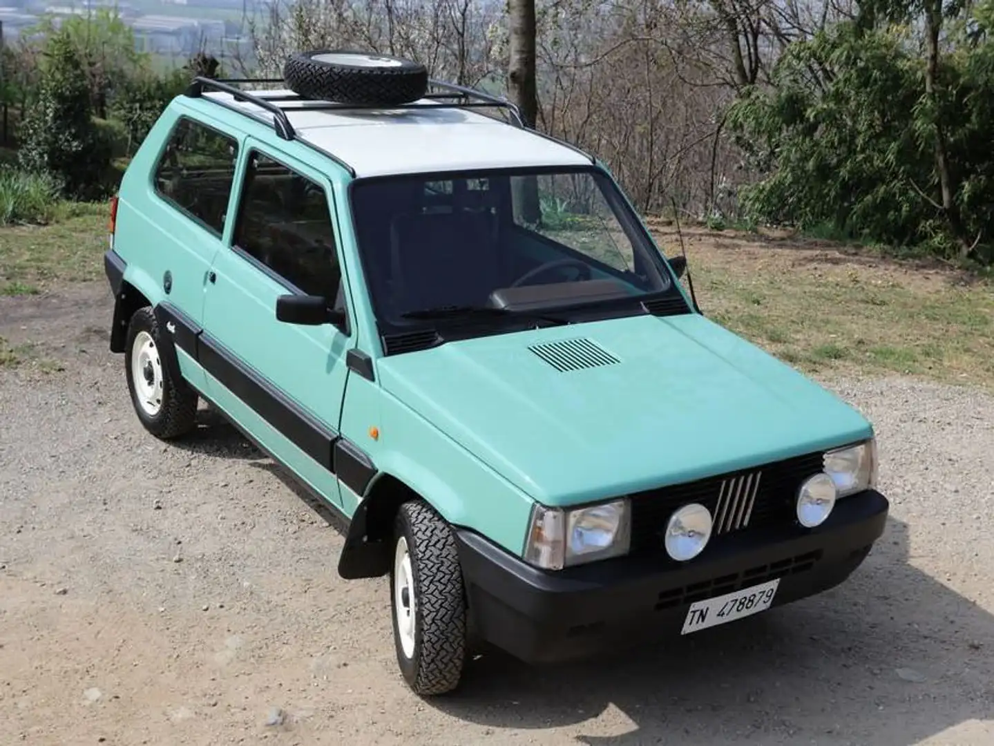 Fiat Panda RIPANDA 4x4 -RESTAURATA- Vert - 2
