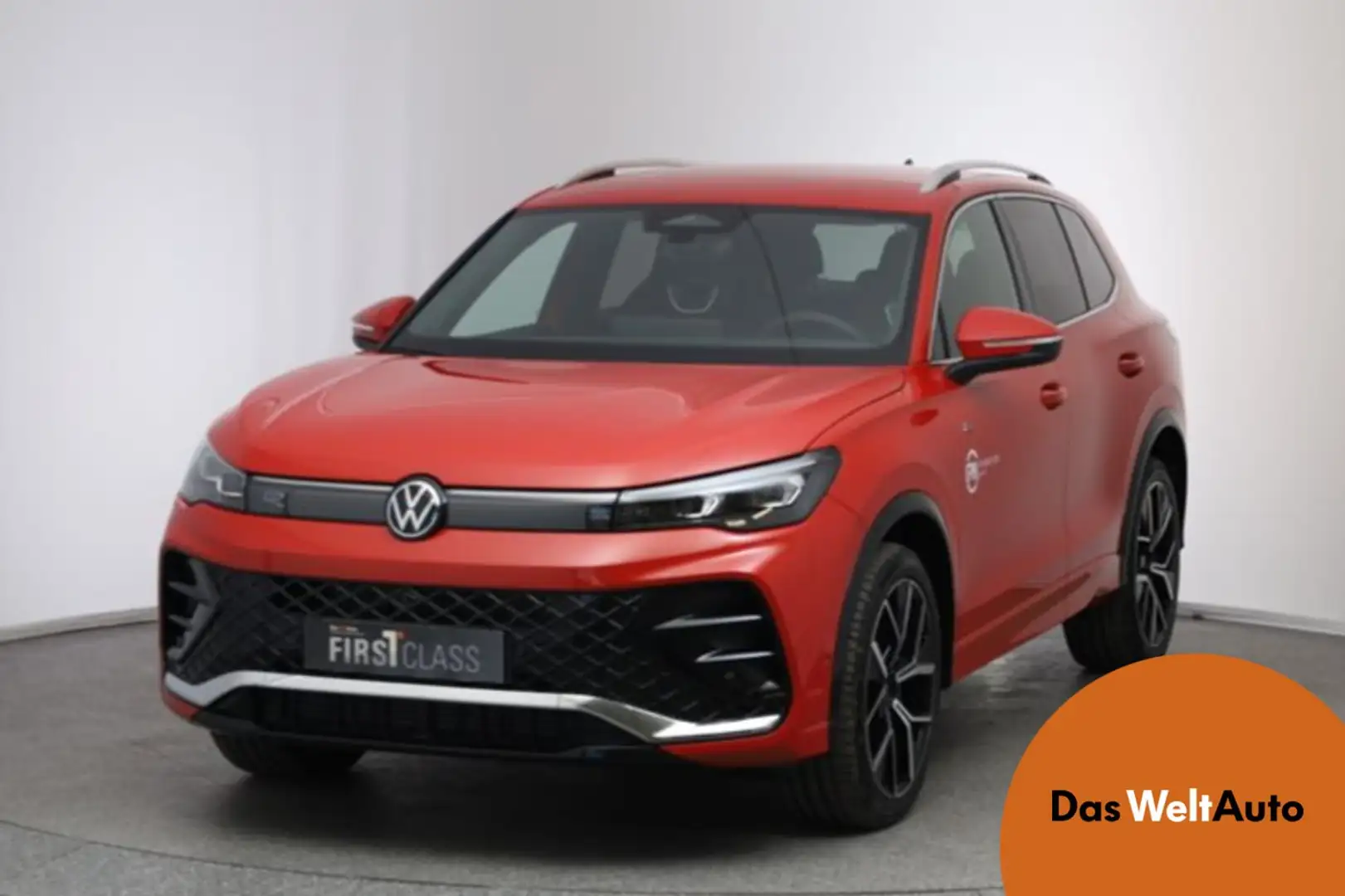 Volkswagen Tiguan R-Line TDI DSG Rot - 1