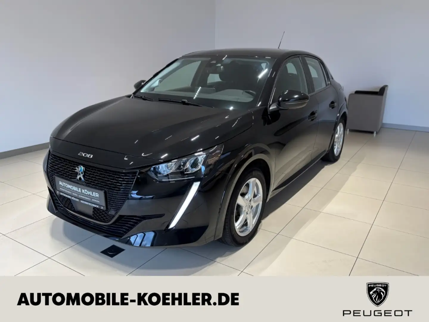 Peugeot 208 Elektro Active 136 Klimaanlage  Apple CarPlay Noir - 1