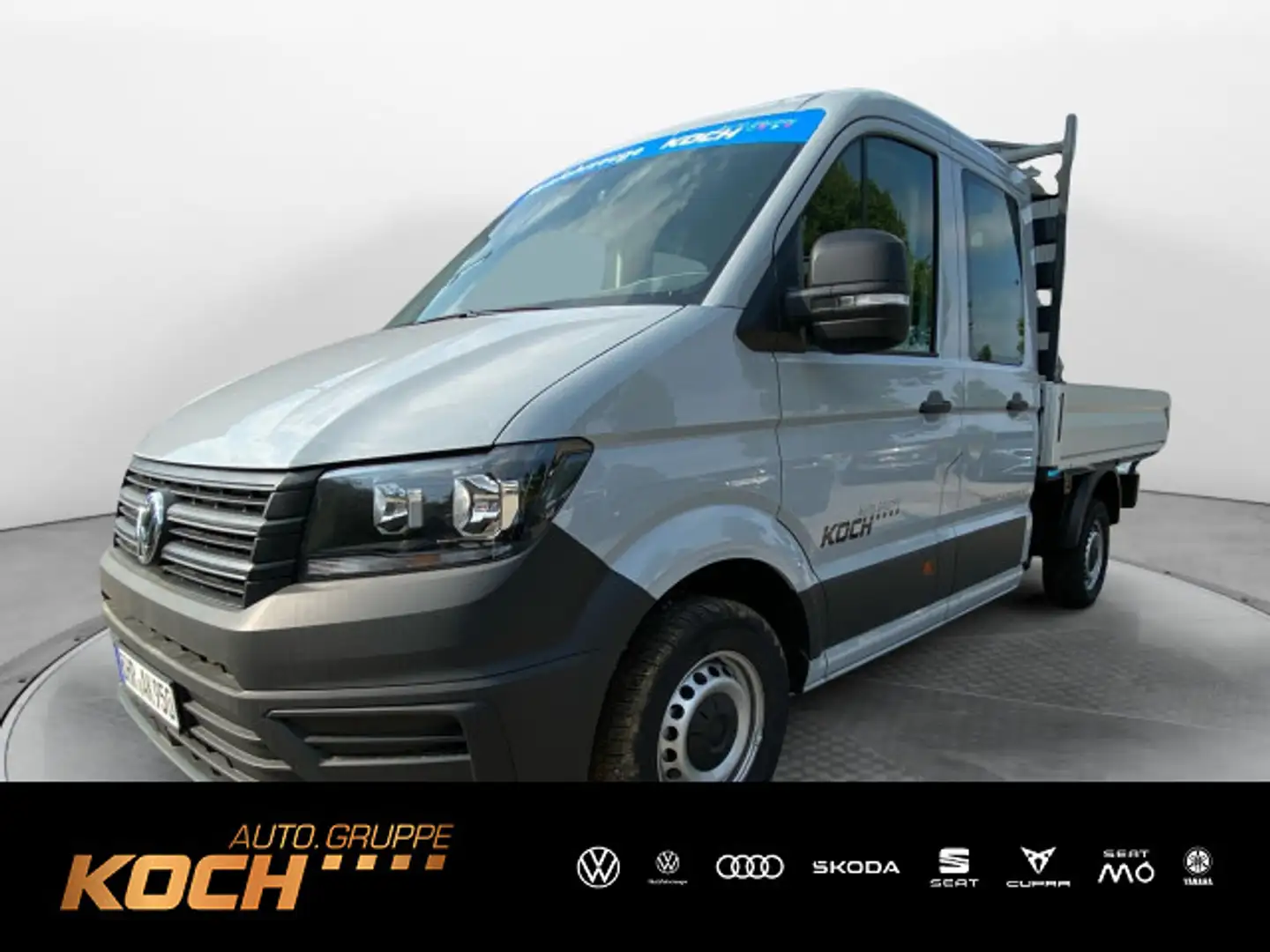 Volkswagen Crafter 35 Doka TDI 103 kw Klima AHK GRA Zilver - 1