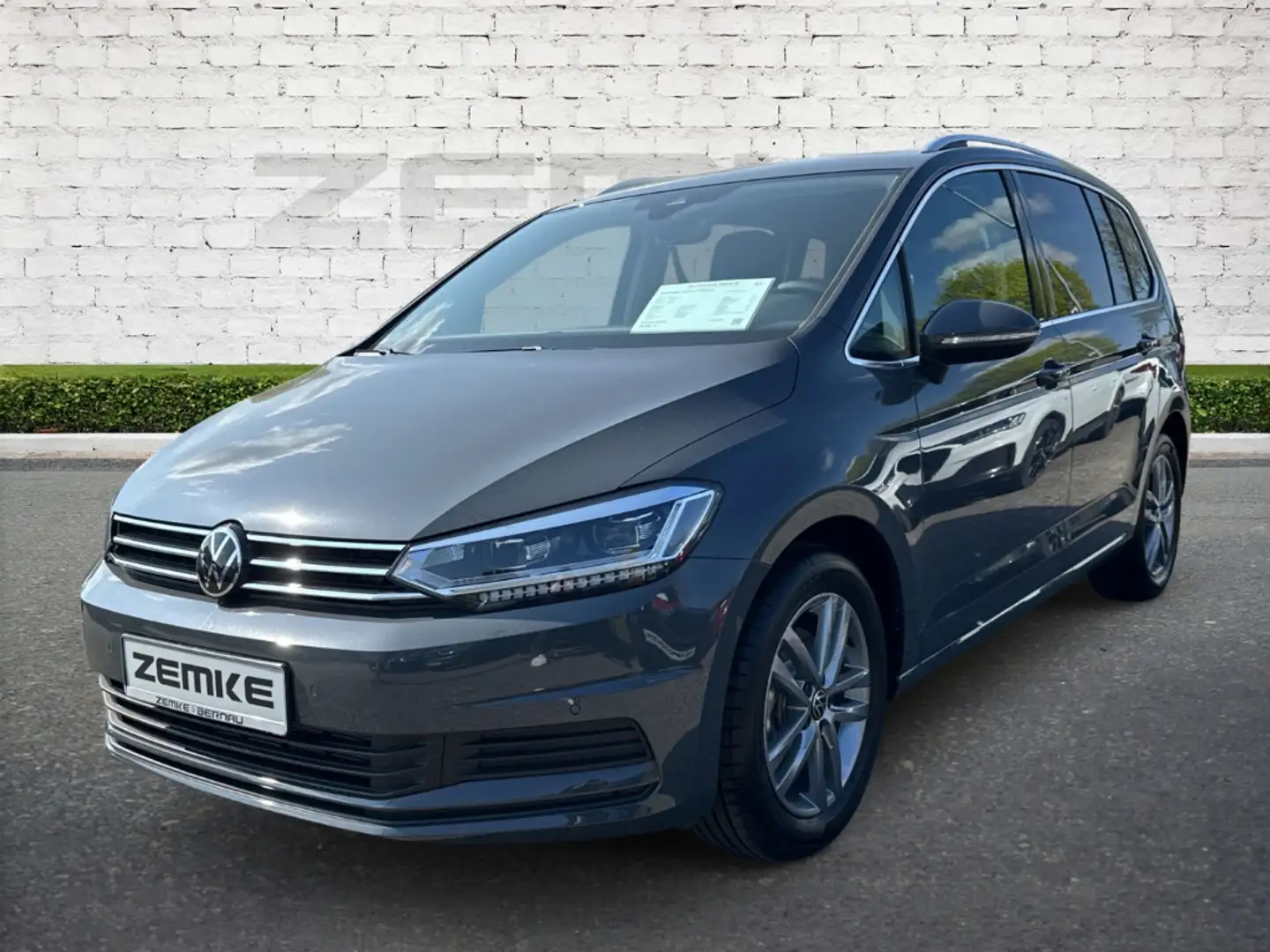 Volkswagen Touran 1.5 TSI DSG Comfortline Navi Digitales Cockpit Spe Gris - 1