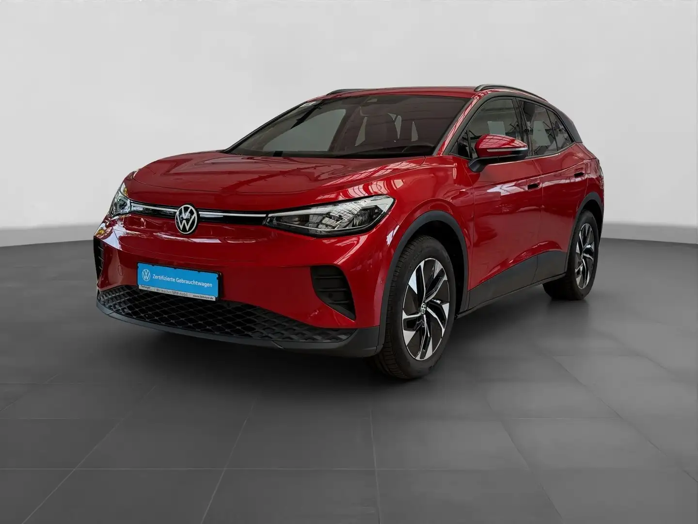 Volkswagen ID.4 PRO 286PS WÄRMEPUMPE AHK KAMERA LM19 Czerwony - 2
