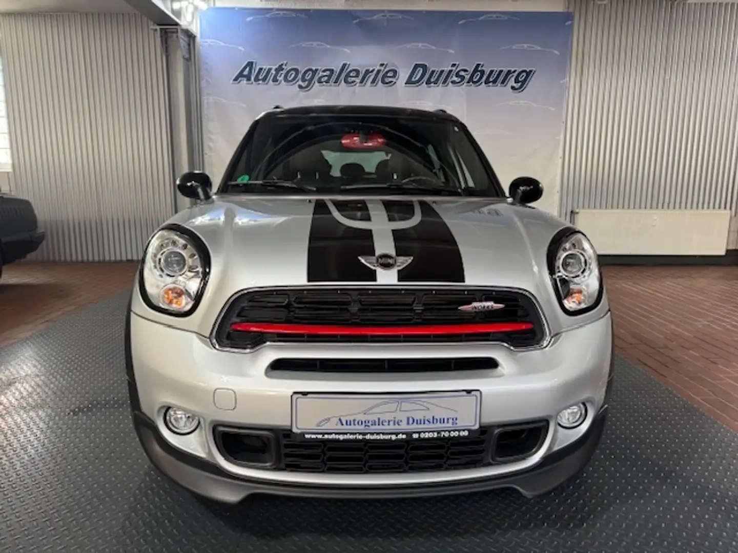 MINI John Cooper Works Countryman ALL4 El. Panodach Leder HarmanKardon Bi-Xenon Klim Silber - 1